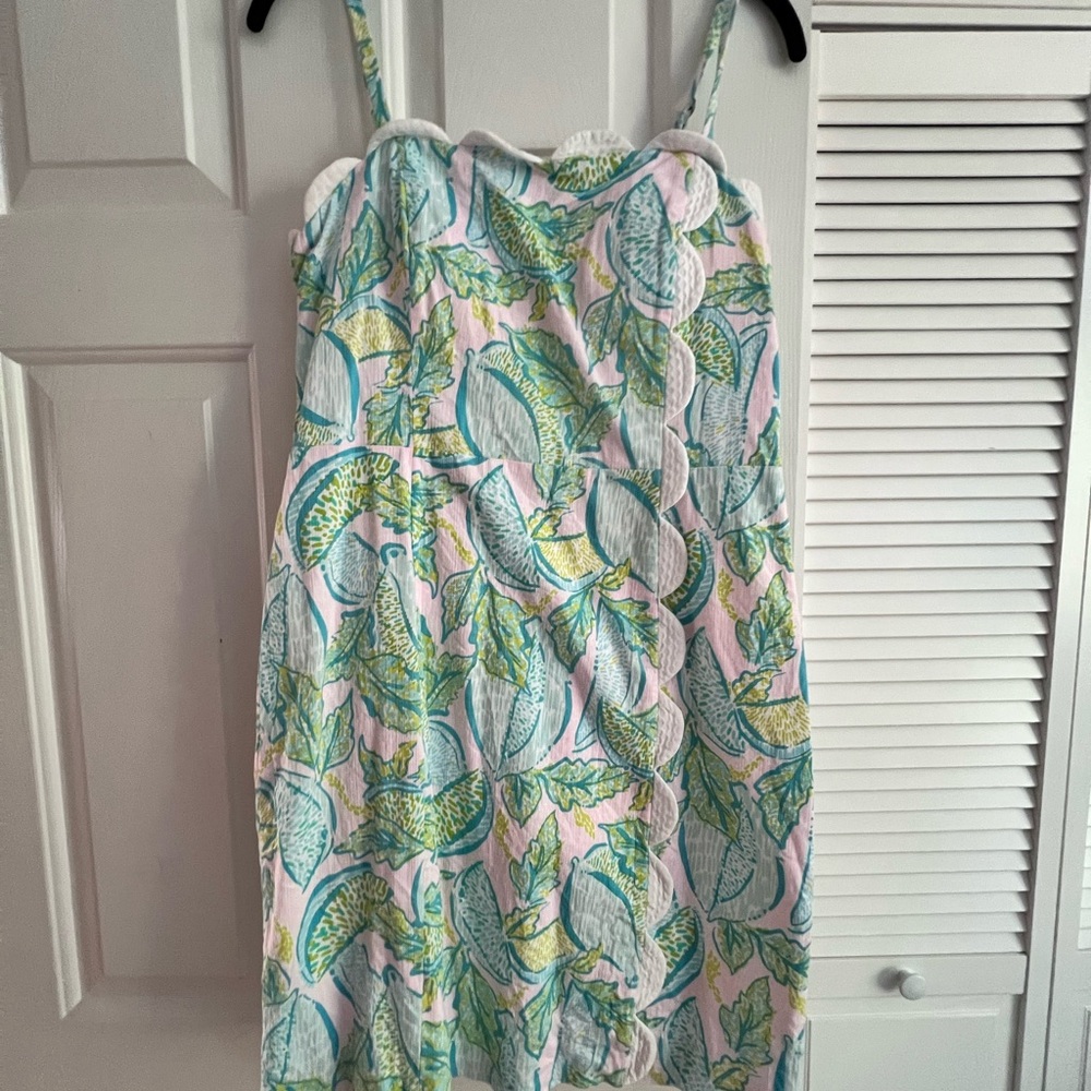 Lilly Pulitzer Pink and White Dress